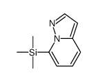 trimethyl(pyrazolo[1,5-a]pyridin-7-yl)silane Structure