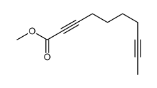 methyl deca-2,8-diynoate Structure