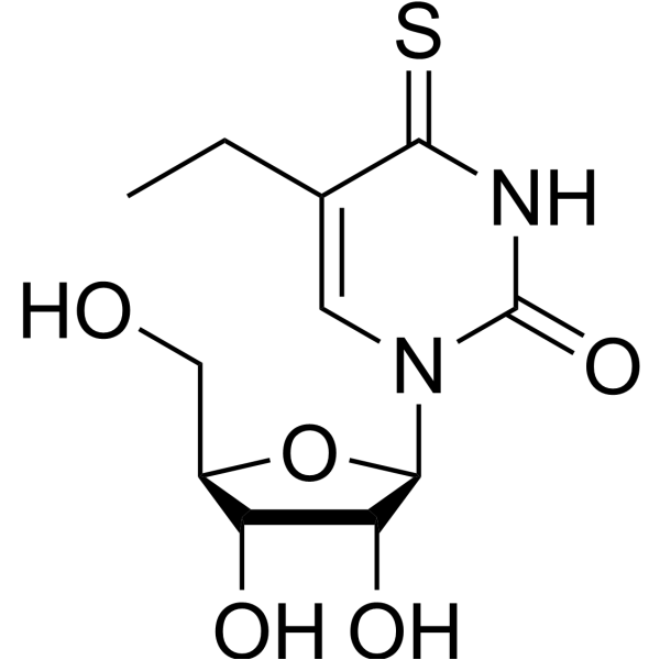 5-Ethyl-4-thiouridine Structure