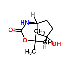 N-[(1S,3S)-3-羟基环戊基]氨基甲酸叔丁酯图片