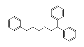 N-(2,2-diphenylethyl)-3-phenylprop-1-ylamine结构式