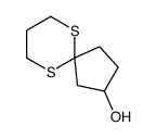 6,10-Dithiaspiro[4.5]decan-2-ol(9CI) structure