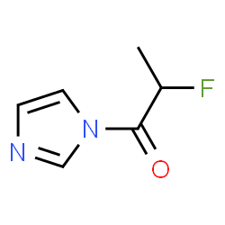 1H-Imidazole, 1-(2-fluoro-1-oxopropyl)- (9CI) structure
