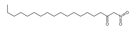 1-nitrooctadecan-2-one Structure