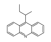 9-butan-2-ylacridine结构式