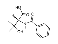 (-)-N-Benzoyl-β-hydroxyvalin Structure