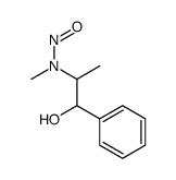2-[Methyl(nitroso)amino]-1-phenyl-1-propanol结构式