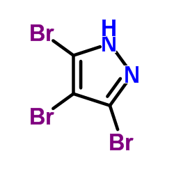 3,4,5-Tribromo-1H-pyrazole Structure
