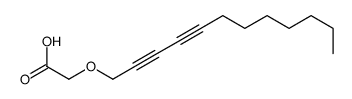 2-dodeca-2,4-diynoxyacetic acid结构式