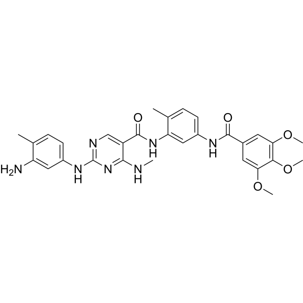 BCR-ABL-IN-8 Structure