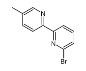 6'-BROMO-5-METHYL-2,2'-BIPYRIDINE结构式