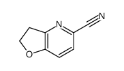 Furo[3,2-b]pyridine-5-carbonitrile,2,3-dihydro-(9CI) Structure