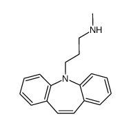 (3-Methylaminopropyl)-5H-dibenz[b,f]azepine Structure