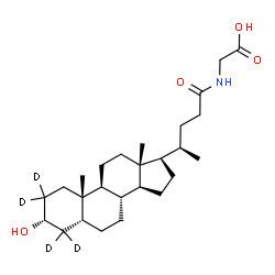 Glycolithocholic acid-d4图片