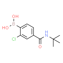 4-tert-Butylcarbamoyl-2-chlorobenzeneboronic acid picture