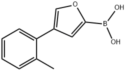 4-(2-Tolyl)furan-2-boronic acid Structure