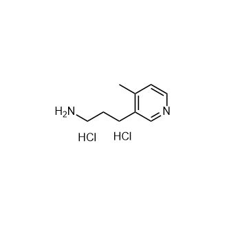 3-(4-Methylpyridin-3-yl)propan-1-aminedihydrochloride Structure