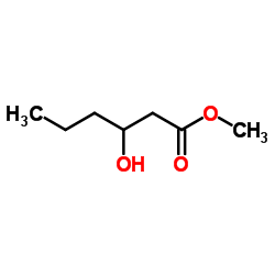 Methyl 3-hydroxyhexanoate structure