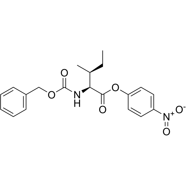 (2S,3S)-4-硝基苯基 2-(((苄氧基)羰基)氨基)-3-甲基戊酸酯图片
