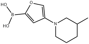 4-(3-Methylpiperidin-1-yl)furan-2-boronic acid图片