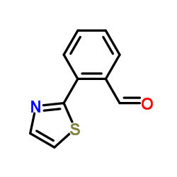 2-噻唑-2-基苯甲醛结构式