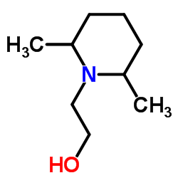 2-(2,6-Dimethylpiperidin-1-yl)ethanol Structure