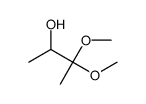 3,3-dimethoxybutan-2-ol structure
