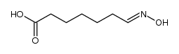7-hydroxyimino-heptanoic acid Structure
