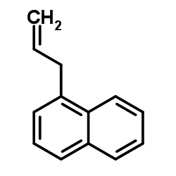 1-烯丙基萘结构式