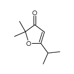 2,2-dimethyl-5-isopropyl-3(2H)-furanone Structure