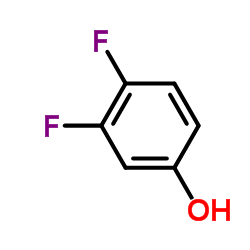 3,4-Difluorophenol structure