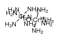 (μ-oxo)bis(pentaamminechromium(III))(4+) Structure