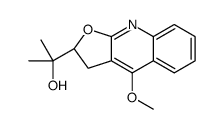 2β-(1-Hydroxy-1-methylethyl)-4-methoxy-2,3-dihydrofuro[2,3-b]quinoline picture
