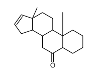 (5S,8R,9S,10R,13R,14S)-10,13-dimethyl-1,2,3,4,5,7,8,9,11,12,14,15-dodecahydrocyclopenta[a]phenanthren-6-one Structure