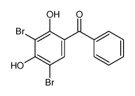 3,5-Dibromo-2,4-dihydroxybenzophenone结构式
