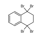 1,1,4,4-Tetrabromo-1,2,3,4-tetrahydronaphthalene Structure