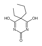5-Ethyl-5-propyl-2,4,6(1H,3H,5H)-pyrimidinetrione结构式
