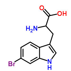 6-溴色氨酸结构式