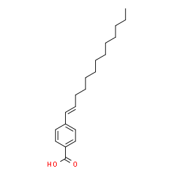 4-(1-TRIDECENYL)BENZENECARBOXYLIC ACID结构式