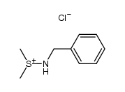 N-benzyl-S,S-dimethylsulfilimmonium chloride Structure