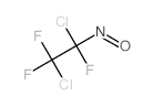 1,2-dichloro-1,1,2-trifluoro-2-nitroso-ethane结构式