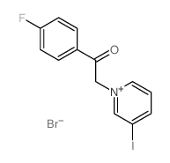 1-(4-fluorophenyl)-2-(5-iodopyridin-1-yl)ethanone结构式