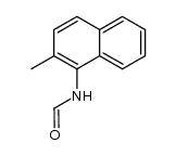 1-Formylamino-2-methylnaphthalin Structure