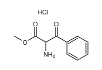 α-Phenylacyl amino acid methyl ester hydrochloride结构式