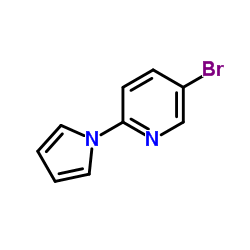 5-Bromo-2-(1H-pyrrol-1-yl)pyridine Structure