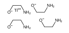 titanium(4+) 2-aminoethanolate structure