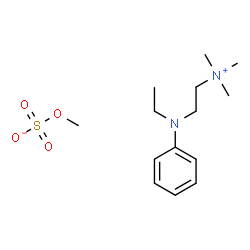 [2-(ethylphenylamino)ethyl]trimethylammonium methyl sulphate picture