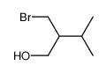 rac-2-(bromomethyl)-3-methylbutano-1-ol Structure