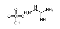 2-aminoguanidine,perchloric acid Structure