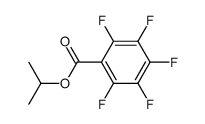 Pentafluor-benzoesaeure-isopropylester结构式